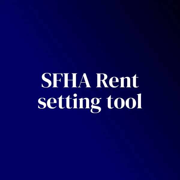Rent setting tool