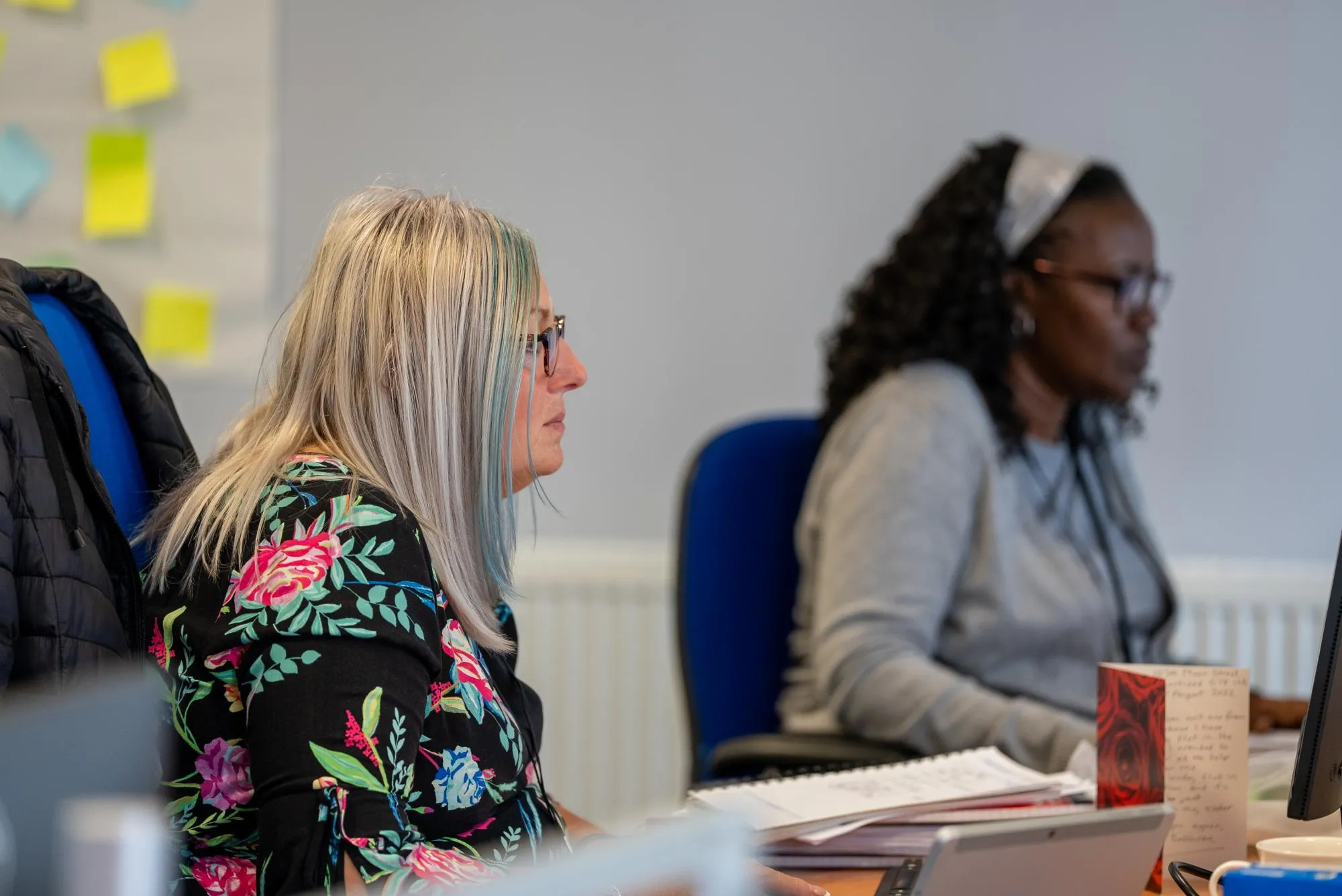 Housing association staff