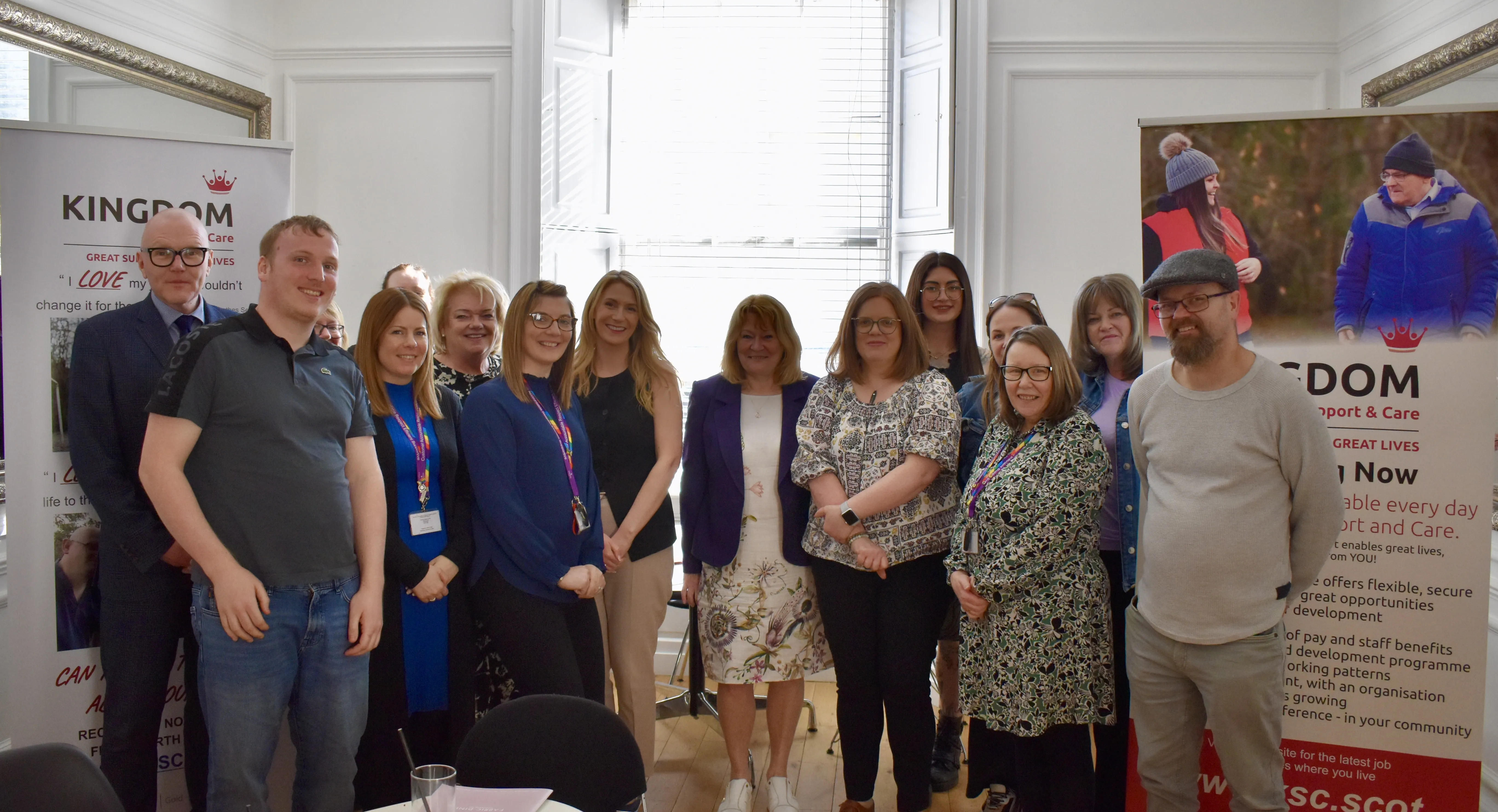 Kingdom support and care staff