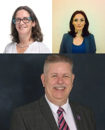 Susie Fitton, John Mills and Maeve McGoldrick