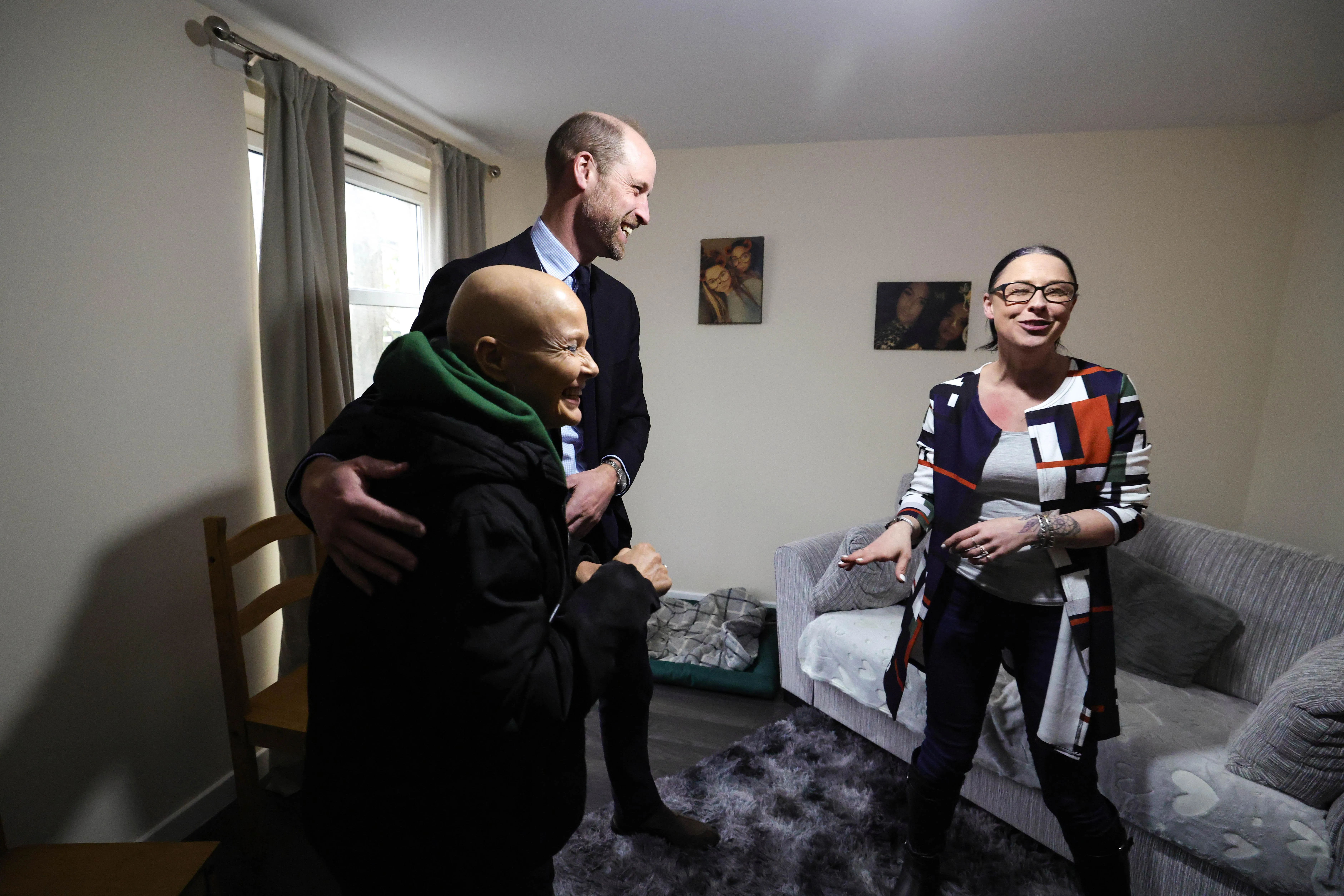 Prince William, Gail Porter and Langstane tenant