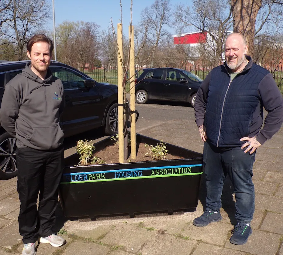 Cropped planter