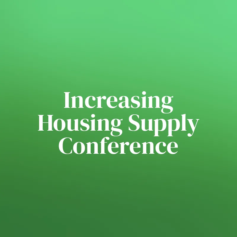 Increasing Housing Supply 2025