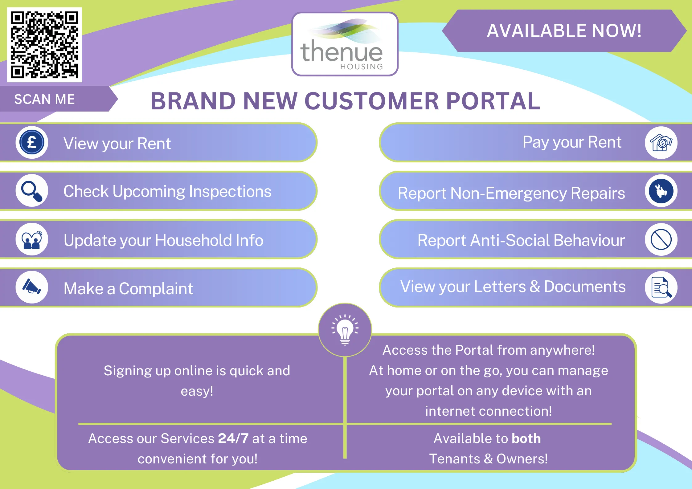 Thenue portal