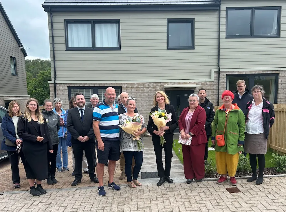 Tenants move into new homes at Croftamie