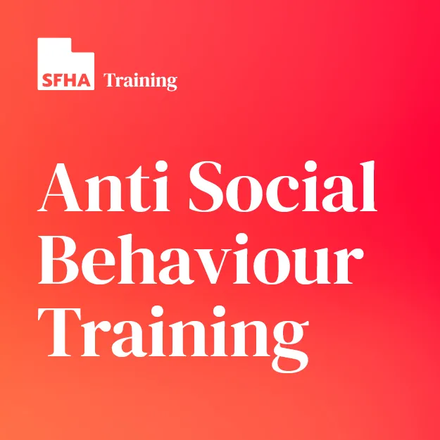 Anti social behaviour training
