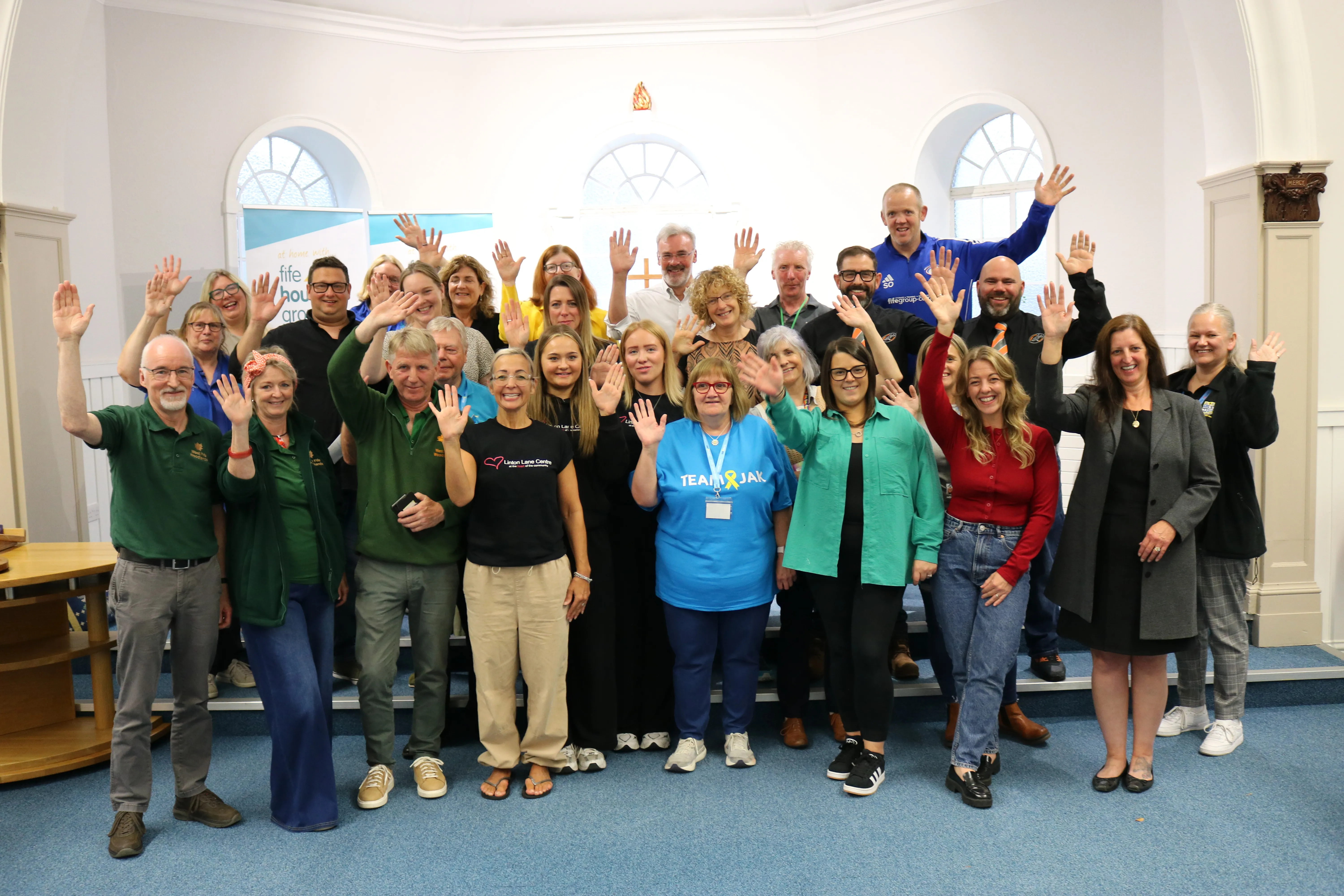 All of the successful applicants from Fife Housing Group’s Giving Something Back Grants