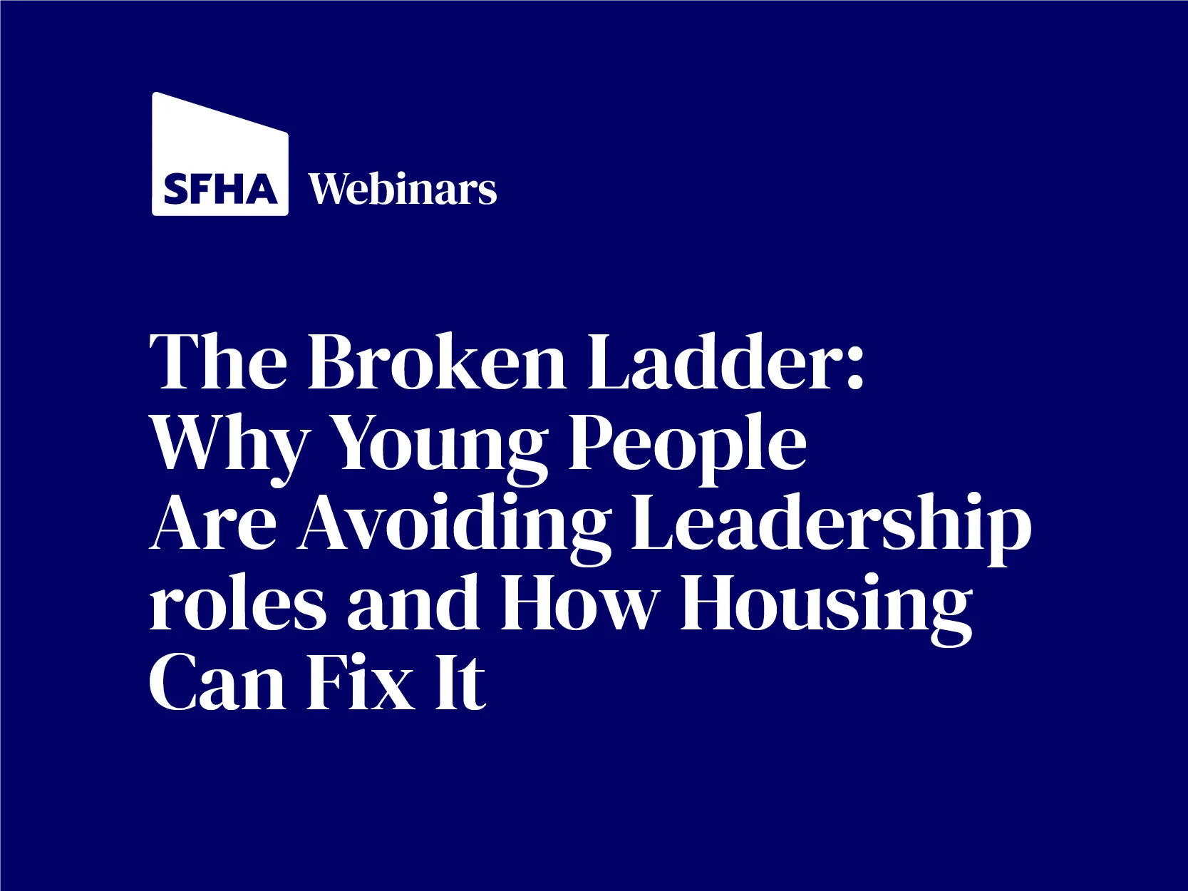 The broken ladder