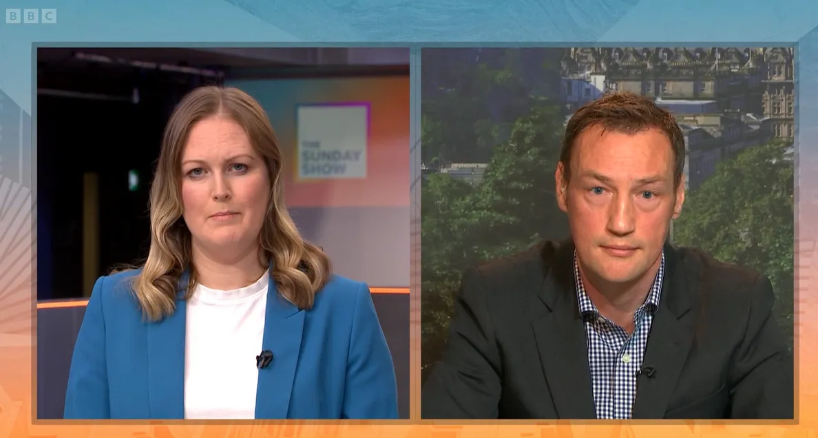 BBC Sunday Show featuring SFHA Chief Executive Richard Meade