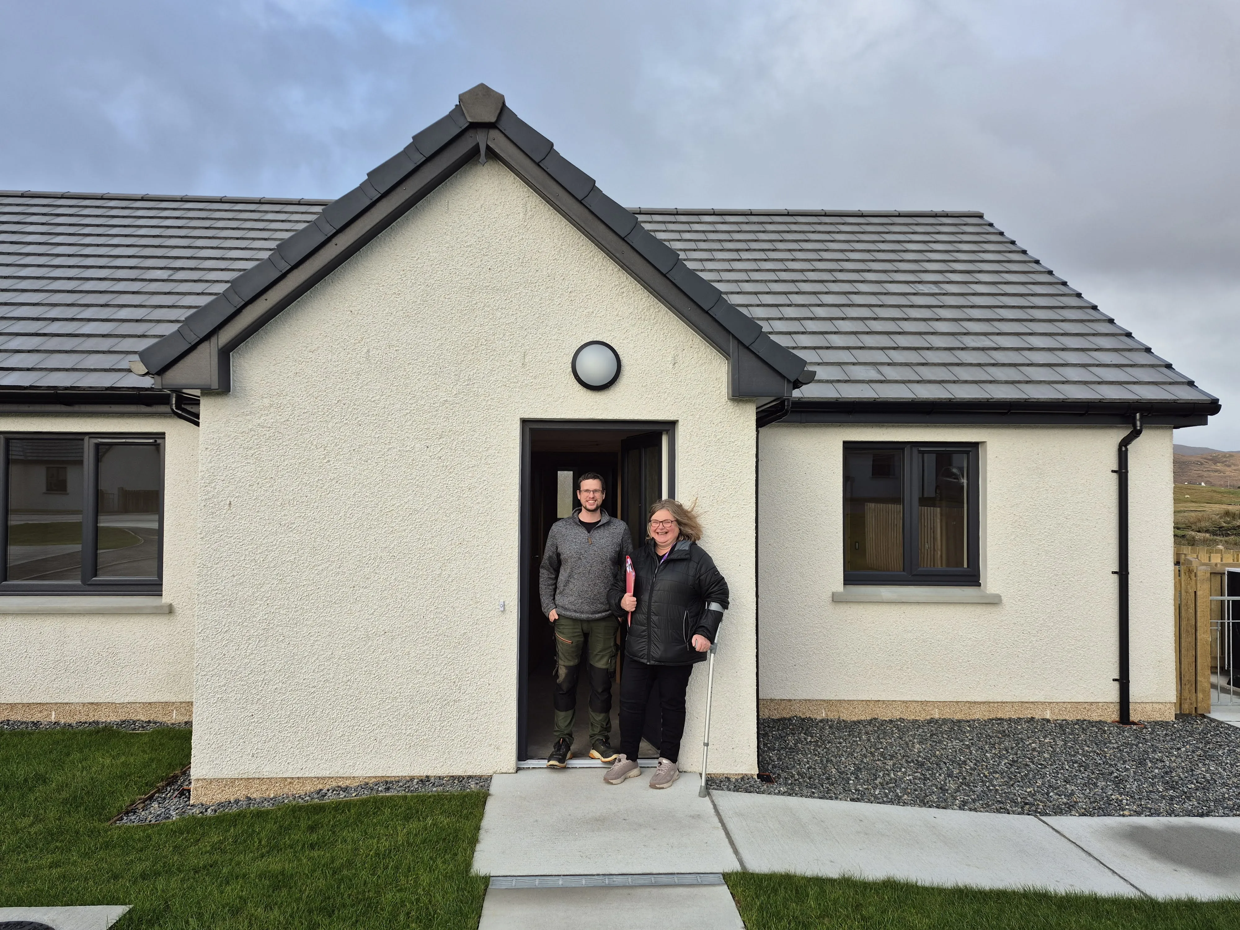 New homes completed on Isle of Harris